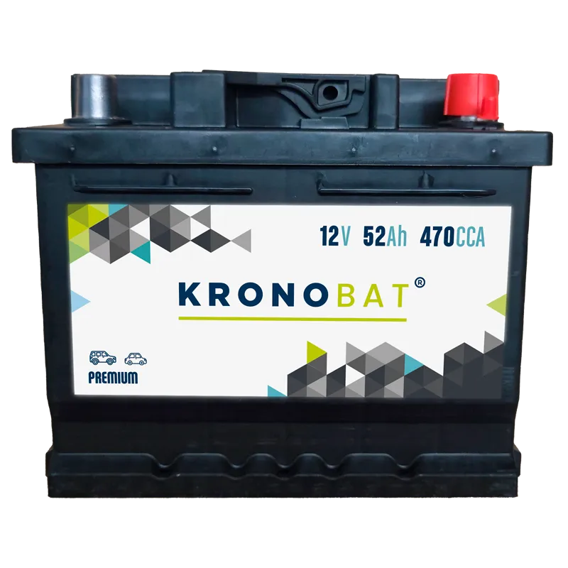 Kronobat PB-52.0. Batterie de voiture Kronobat 52Ah 12V