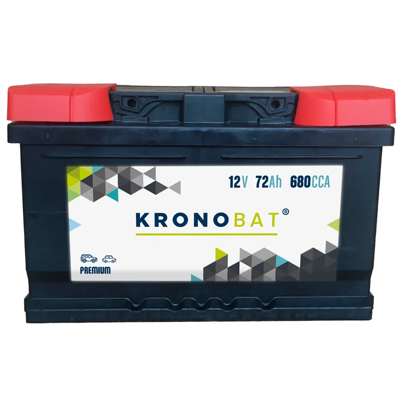 Kronobat PB-72.0B. Batterie de voiture Kronobat 72Ah 12V