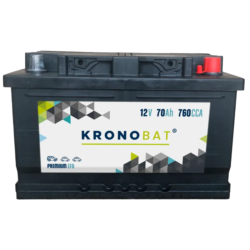 Kronobat PE-70-EFB. Batterie de voiture Kronobat 70Ah 12V