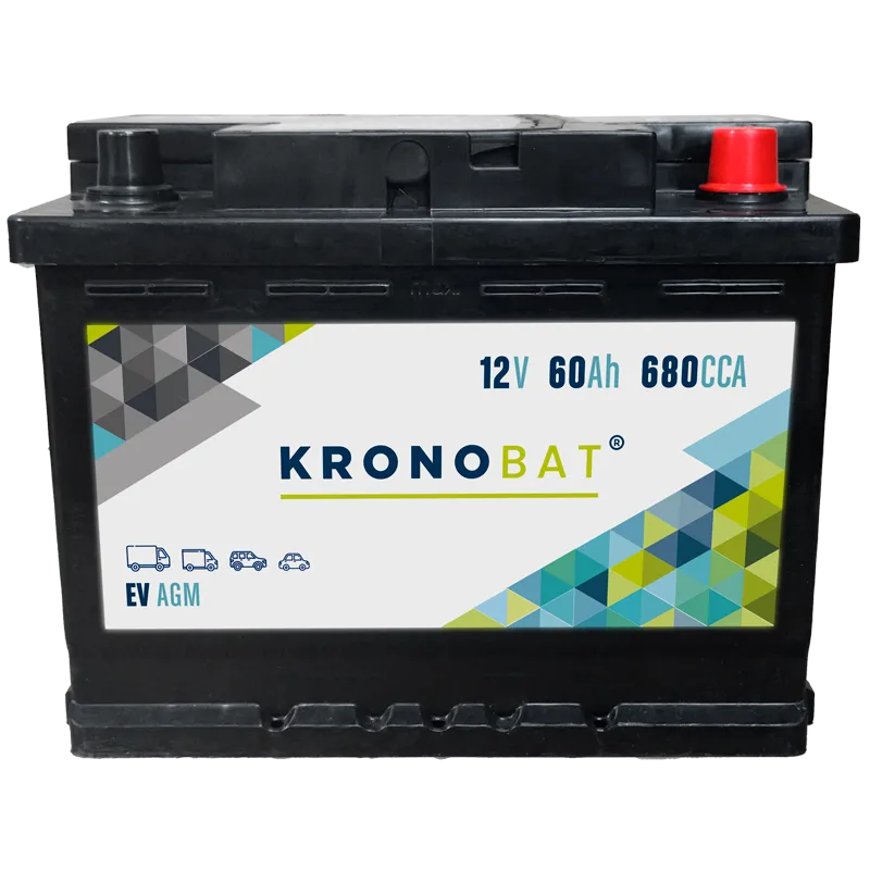 Batteria Kronobat EV-60-AGM 60Ah KRONOBAT - 1