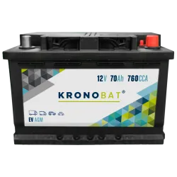 Batteria Kronobat EV-70-AGM 70Ah KRONOBAT - 1