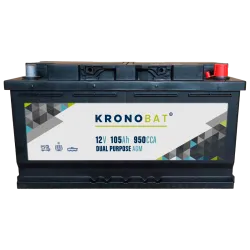 Bateria Kronobat DP-105-AGM 105Ah KRONOBAT - 1