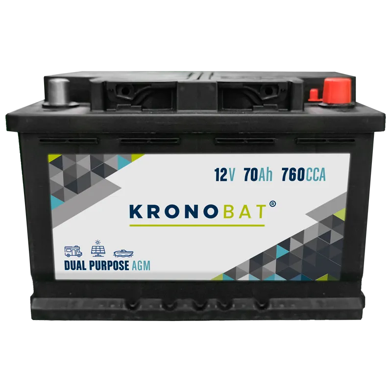 Batería Kronobat DP-70-AGM 70Ah KRONOBAT - 1