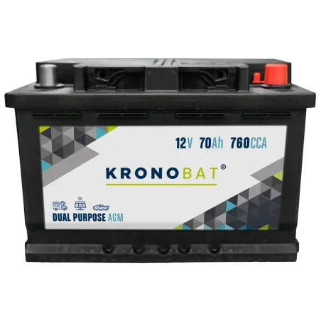 Battery Kronobat DP-70-AGM 70Ah KRONOBAT - 1