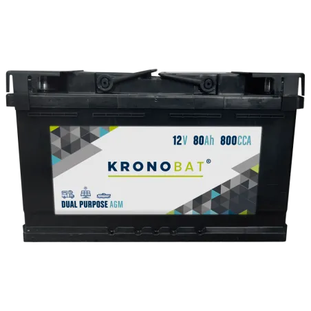 Battery Kronobat DP-80-AGM 80Ah KRONOBAT - 1