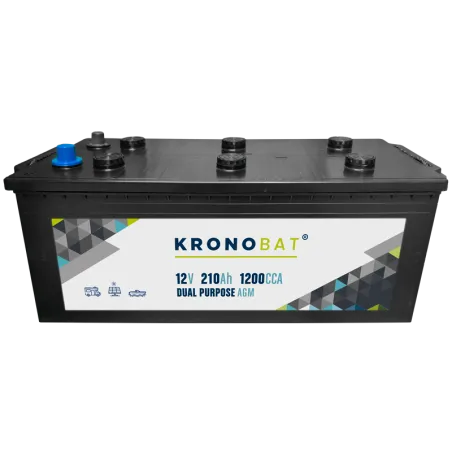 Batteria Kronobat DP-210-AGM 210Ah KRONOBAT - 1