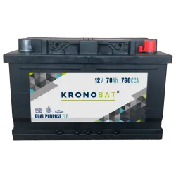 Batteria Kronobat DP-70-EFB 70Ah KRONOBAT - 1