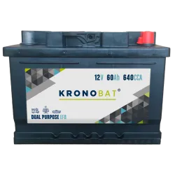 Batteria Kronobat DP-60-EFB 60Ah KRONOBAT - 1