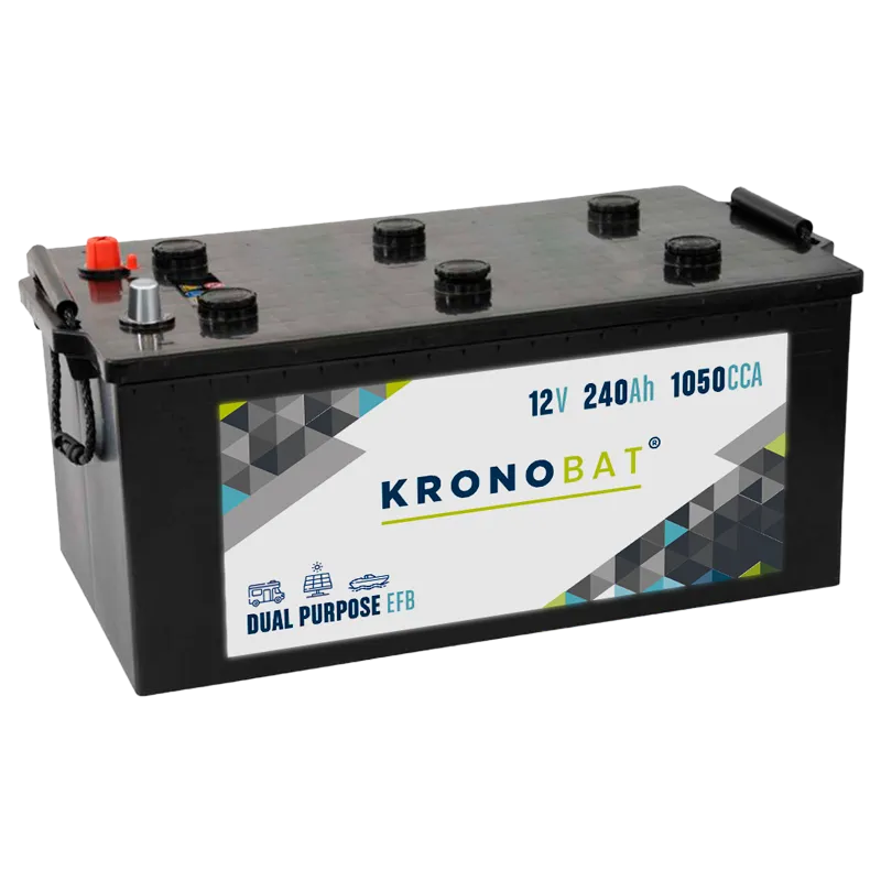 Bateria Kronobat DP-240-EFB 240Ah KRONOBAT - 1