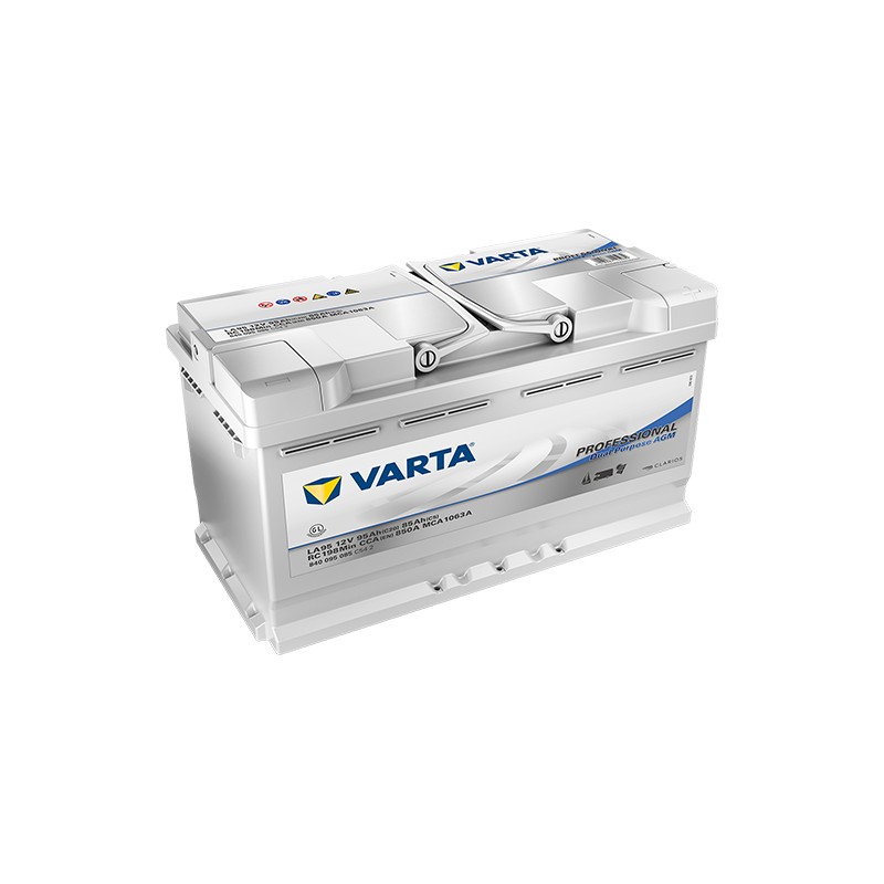 Bateria náutica Varta LA95 12V 85Ah AGM | baterias.com