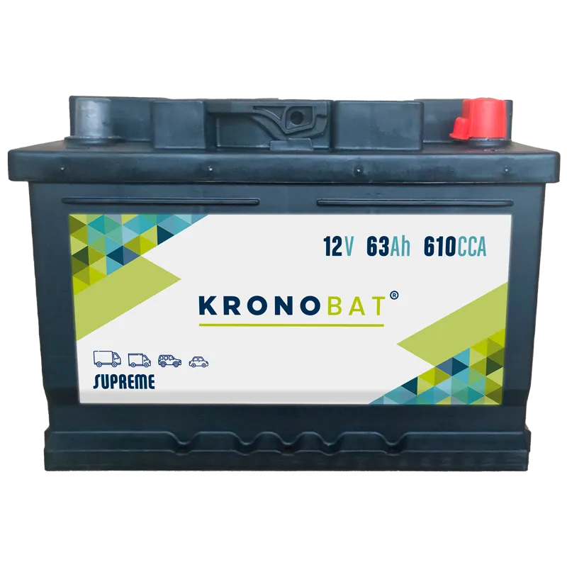 Kronobat MS-63.0. Batterie de voiture Kronobat 63Ah 12V