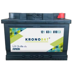 Kronobat MS-63.1. Batterie de voiture Kronobat 63Ah 12V