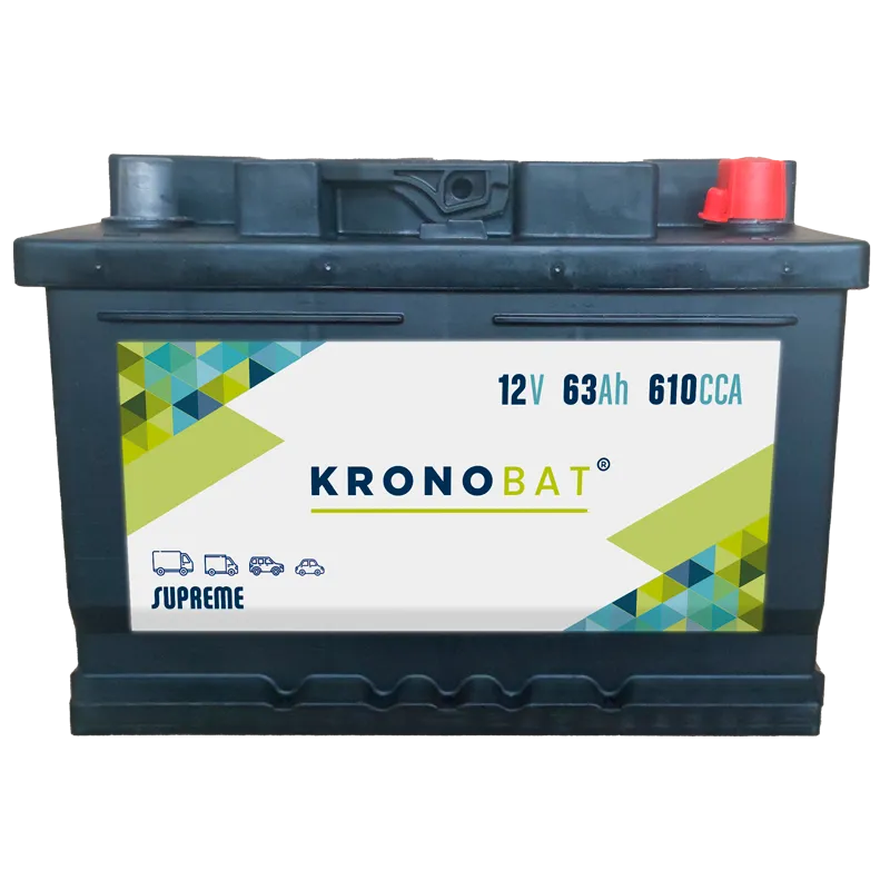 Kronobat MS-63.1. Autobatterie Kronobat 63Ah 12V