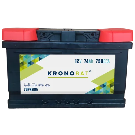 Kronobat MS-74.0. Batería de coche Kronobat 74Ah 12V