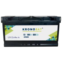Kronobat MS-100.0. Batterie de voiture Kronobat 100Ah 12V