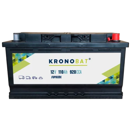 Kronobat MS-110.0. Batterie de voiture Kronobat 110Ah 12V