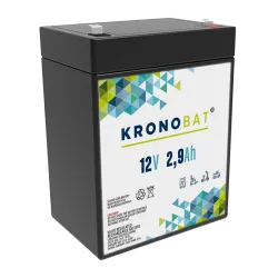 Kronobat ES2_9-12. Batería de dispositivos Kronobat 2.9Ah 12V
