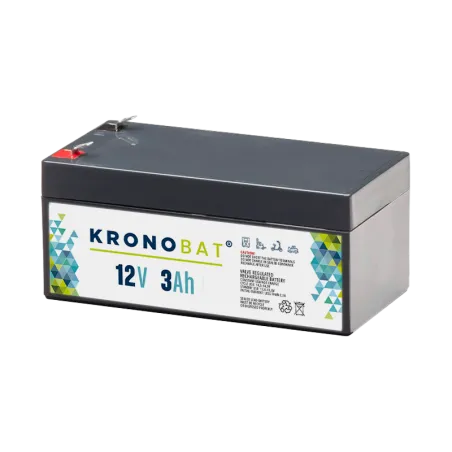 Kronobat ES3-12. Batería de dispositivos Kronobat 3Ah 12V