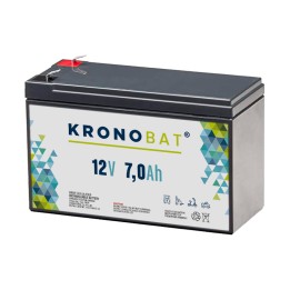Bateria de cadeira de rodas Kronobat ES7-12 12V 7Ah AGM