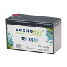 Batterie Kronobat ES7-12 7Ah KRONOBAT - 1