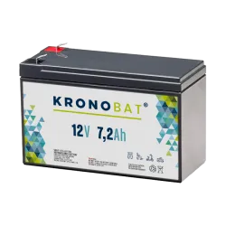 Bateria Kronobat ES7_2-12 7.2Ah KRONOBAT - 1