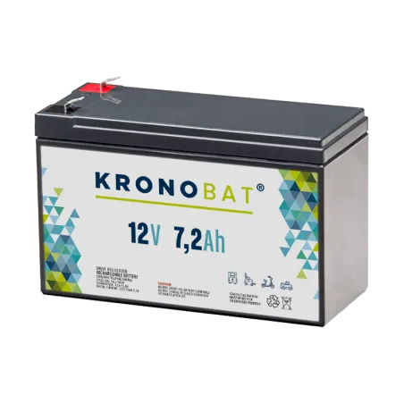 Bateria Kronobat ES7_2-12 7.2Ah KRONOBAT - 1