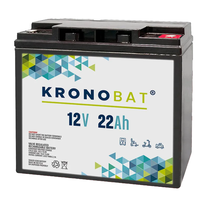 Battery Kronobat ES22-12 22Ah KRONOBAT - 1