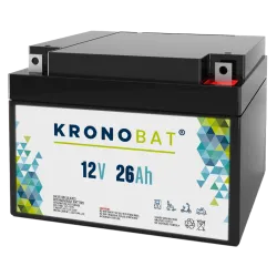 Bateria Kronobat ES26-12 26Ah KRONOBAT - 1