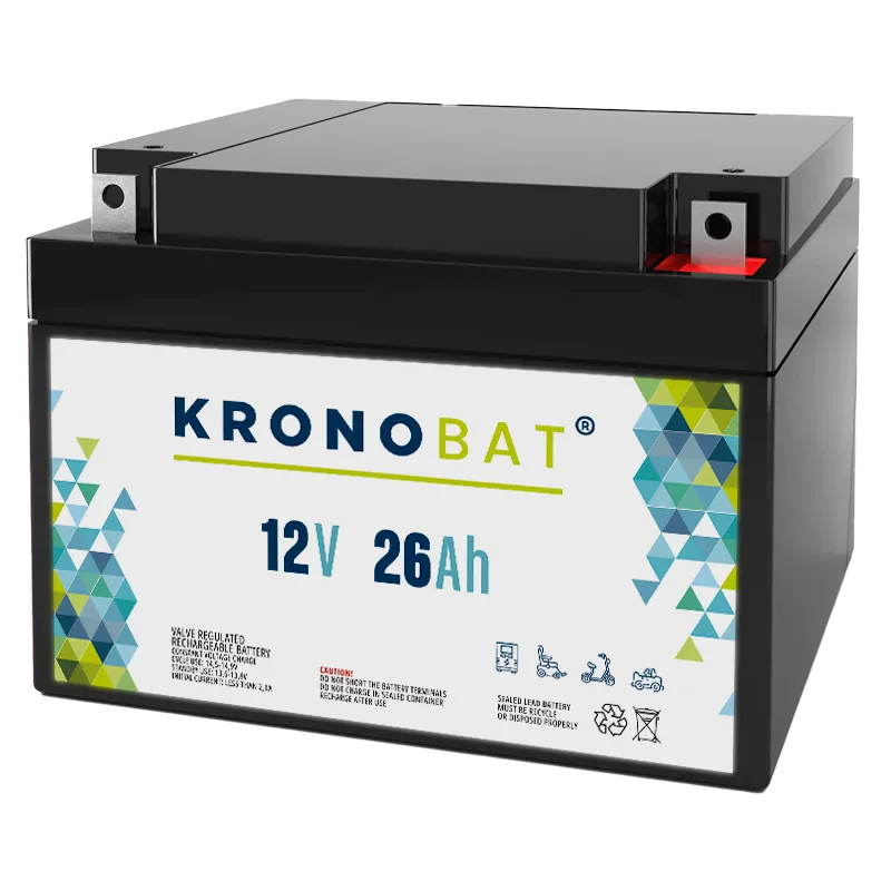 Battery Kronobat ES26-12 26Ah KRONOBAT - 1