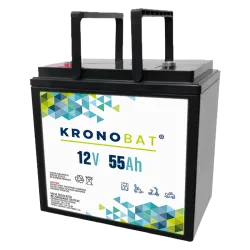Batteria Kronobat ES55-12 55Ah KRONOBAT - 1