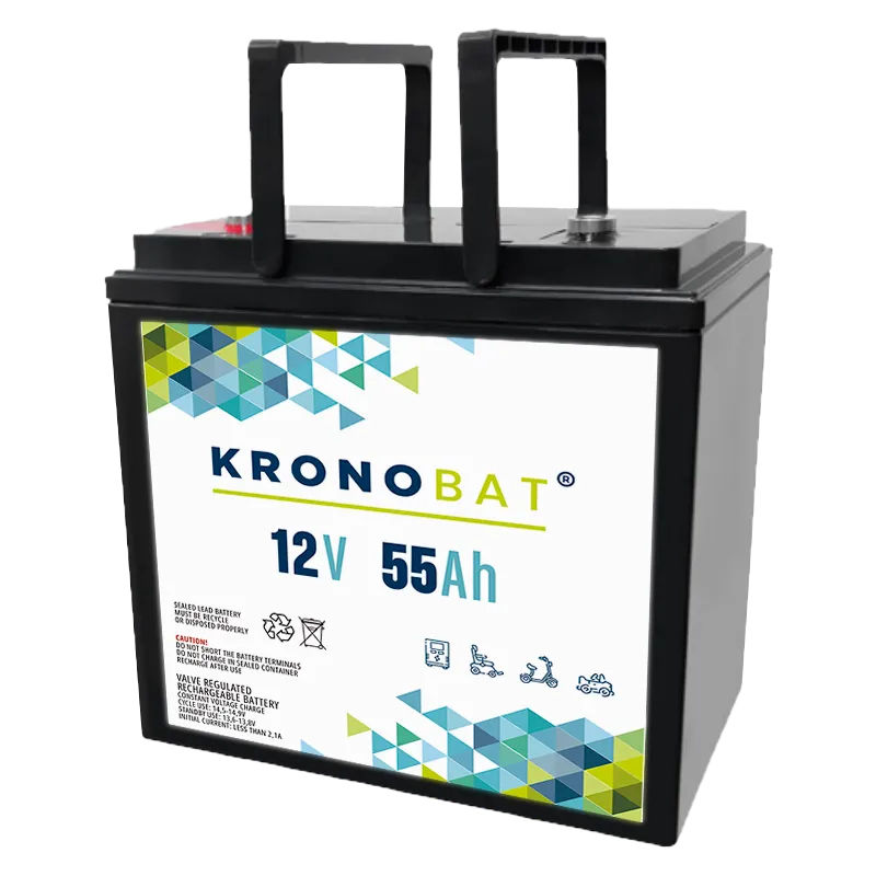 Battery Kronobat ES55-12 55Ah KRONOBAT - 1