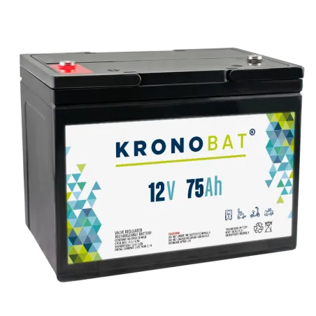 Battery Kronobat ES75-12 75Ah KRONOBAT - 1
