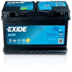 Batteria Exide EK720 72Ah EXIDE - 1