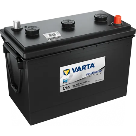 Varta L14. Truck battery Varta 150Ah 6V