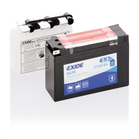 Batterie Exide ET4B-BS 2Ah EXIDE - 1