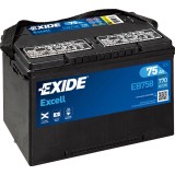 Batteria auto Exide EB758 12V 75Ah 770A