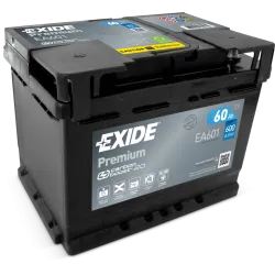 Batería Exide EA601 60Ah 600A 12V Premium