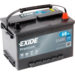 Batería Exide EA680 68Ah - 1