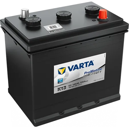 Varta K13. Truck battery Varta 140Ah 6V