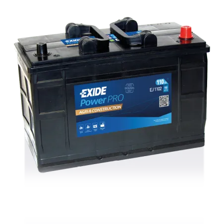 Exide EJ1102. Batterie Exide 110Ah 12V