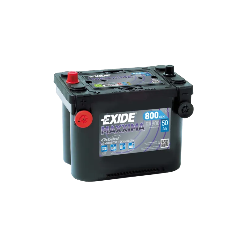 Exide EX900. Batería Exide 50Ah 12V
