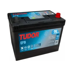 Tudor TL754. Start-Stopp-Autobatterie Tudor 75Ah 12V