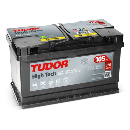 Tudor TA1050. Car battery Tudor 105Ah 12V