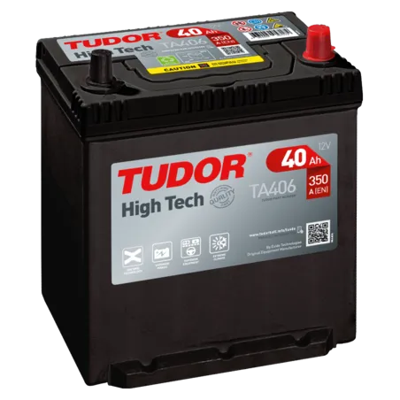 Tudor TA406. Car battery Tudor 40Ah 12V