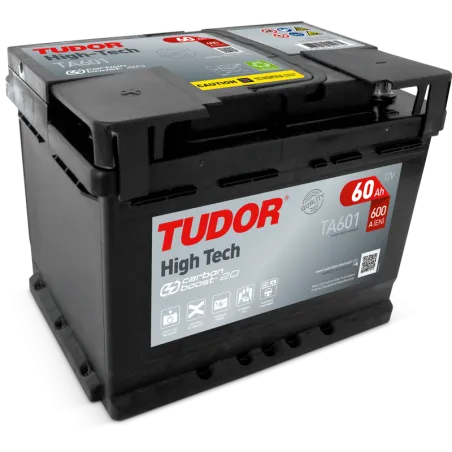 Tudor TA601. Car battery Tudor 60Ah 12V
