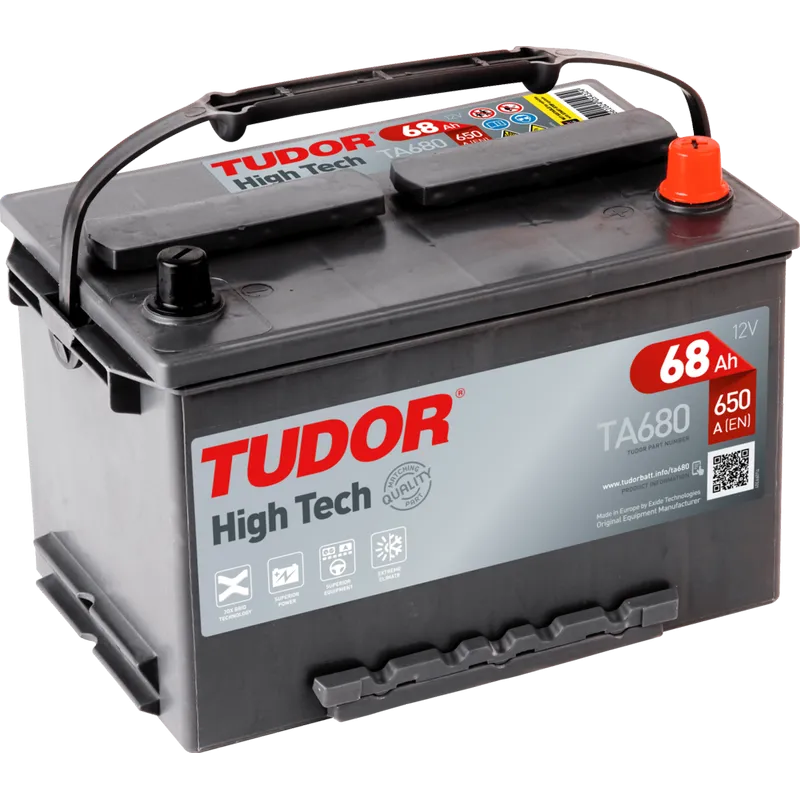 Batería Tudor TA680 68Ah
