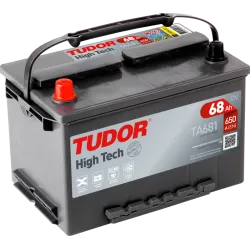 Tudor TA681. Car battery Tudor 68Ah 12V