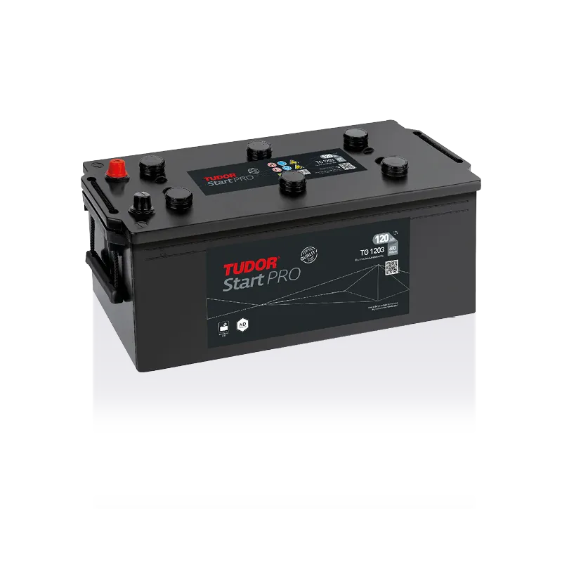 Tudor TG1203. Truck battery Tudor 120Ah 12V