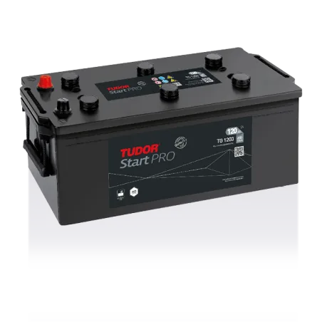 Tudor TG1203. Truck battery Tudor 120Ah 12V