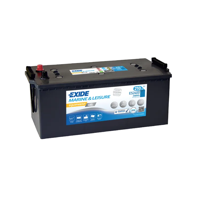 Exide ES2400. Battery for nautical applications Exide 210Ah 12V
